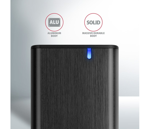 Axagon EEM2-SB2, USB-C 10Gbps - M.2 NVMe & SATA SSD RAW box - 1353423 - zdjęcie 10